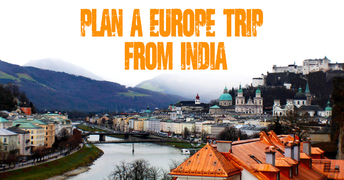 travel to europe from india
